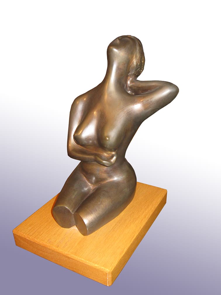 Openness, Bronze, W 17 × H 30 × D 22 cm